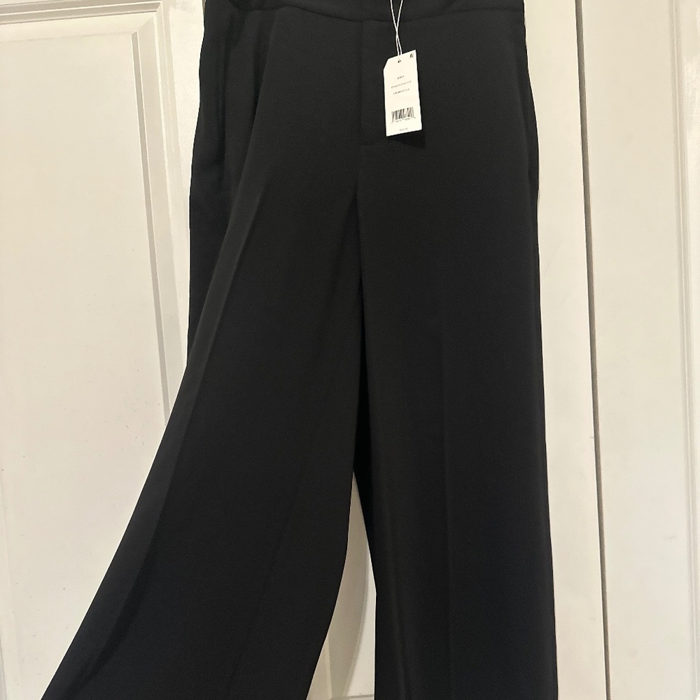 Vince mid rise tailored fare pants womens